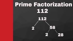 1, 2, 3, 4, 6, 7, 12, 14, 21, 28, 42 and 84. Prime Factorization Of 112 And 84 Youtube