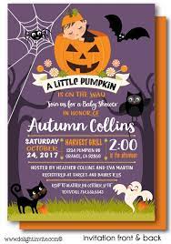 Fall Little Pumpkin Halloween Baby Shower Invitations Printed Lil Pumpkin Baby Shower Th Halloween Baby Shower Invites Baby Shower Fall Halloween Baby Shower