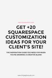 Enough Said Get Your Hands On This Squarespace Customization Guide To Check Out Over 20 Different Squarespace Blog Squarespace Web Design Squarespace Tutorial
