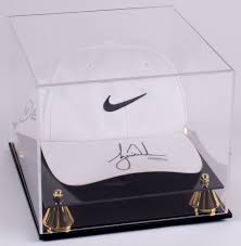 Official facebook account of tiger woods. Tiger Woods Signed Nike Golf Hat With High Quality Display Case Uda Coa
