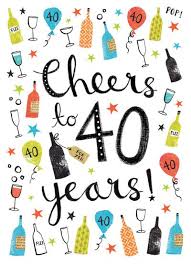 40th birthday sayings can be used to enhance the party décor by conveying a special message for the guest of honor. Age 40 Celebratory Type And Icons Jpg 40th Birthday Quotes 40th Birthday Wishes 40th Birthday Funny