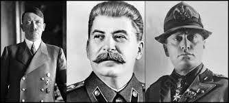 What ways were Joseph Stalin, Benito Mussolini, and Adolf Hitler similar?
