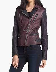 New 100 Genuine Women S Soft Lambskin Leather Bomber Biker Jacket Wj264 Newimage Motorcycle Leather Bomber Lambskin Leather Jackets