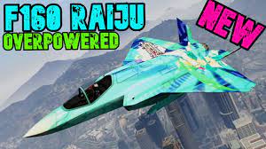 GTA Review | F160 Raiju | NEW Best Jet in GTA | VTOL Stealth Death Cannon |  Mercenaries DLC - YouTube