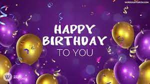 # happy birthday # hbd # happy birthday to. Animated Happy Birthday Gif With Sound Video For Whatsapp Facebook Twitter Instagram Youtube