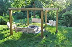 It's finally warm enough to spend evenings outdoors. Porch Swing Fire Pit 12 Steps With Pictures Instructables