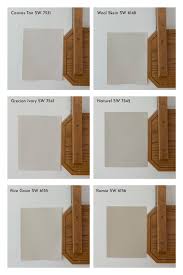 Paint Colors For Honey Oak Trim Cabinets Six Light Beiges From Sherwin Williams In 2020 Oak Trim Honey Oak Trim Light Beige Paint Colors
