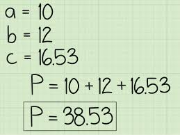 Sebelum mendapatkan keliling, kita harus cari nilai sisi miring dengan phytagoras. 3 Cara Untuk Mencari Keliling Segitiga Wikihow