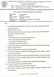 Banyak orang yang takut ketika menghadapi pisikotes dikarenakan memang tes ini merupakan tes yang cukup sulit bagi sebagian. Soal Ujian Fakultas Hukum Kunci Ujian