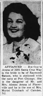 Barbara Joyce Arana Batson (1933-2000)