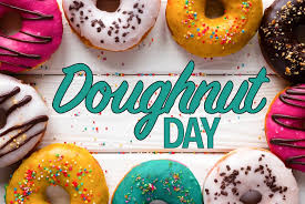 The tradition of serving donuts to raise. National Doughnut Day 2019 Free Doughnuts Best Deals Coupons Vouchers For Krispy Kreme Dunkin Donuts Walmart Globe Stats