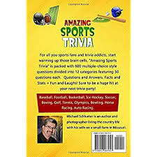 Use this beginner's golf guide to learn more about etiquette, rules, and equipment. Buy Amazing Sports Trivia 600 Questions In 12 Categories Paperback August 29 2021 Online In Usa B09dn1fmhr