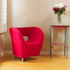 For placement around dining tables or in the nook of your bedroom, stick to chairs that are lightweight and take up less space. Red Accent Chair Houzz