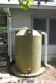 Rainwater Collection System Poly 500 Gallon Capacity Residential System Sold As Kit Rainwater Harvesting Design Rainwater Harvesting Rain Water Collection Diy