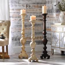 Bronze Pillar Candle Holder 36 In Floor Candle Holders Floor Candlesticks Floor Standing Candle Holders