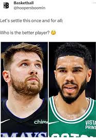 Who is the better player, Luka Doncic or Jayson Tatum?