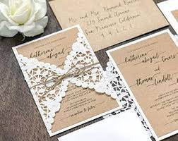 Rustic Wedding Invitation Set Burlap Wedding Invitation Etsy In 2020 Kraft Wedding Invitations Wedding Invitation Sets Wood Wedding Invitations