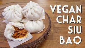Vegan Dim Sum Char Siu Bao Jackfruit Bbq Pork Steamed Buns Bbq Jackfruit Dim Sum Recipes Jackfruit Recipes