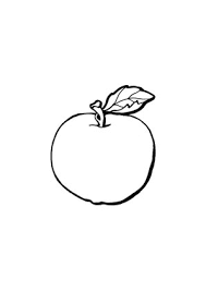 Ausmalbild Apfel Kostenlos Ausdrucken