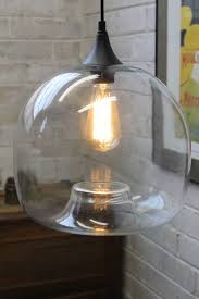 Glass Pendant Light Glass Pendant Light Clear Glass Pendant Light Blown Glass Pendant Light
