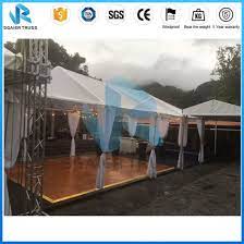 It would be difficult to create the ambience of an outdoor wedding indoors. 50 People White Aluminum Tent For Concert Party Wedding China Concert Tent And Party Tent Price Made In China Com