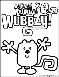 Lets remember the good ol days. Wow Wow Wubbzy Coloring Pages Learny Kids