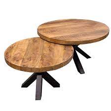 Costco makes this choice simple and easy by offering a vast selection of occasional tables in various materials colors and styles. Vintage Round Mango Coffee Tables With Industrial Spider Legs Set Of Two Buy Industrial Coffee Table Mango Wood Coffee Table Salontafel Mango Hout Round Wood Top Coffee Table Salontafel Coffee Table India Salontafel