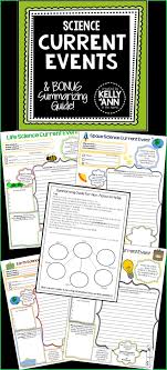 Pin By Created By Kelly Ann On Current Products Current Events Worksheet Science Current Events Current Events