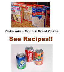 Cake Mix Soda Great Cake At Home With My Honey Recipe Cake Mix And Soda Soda Cake Cake Mix