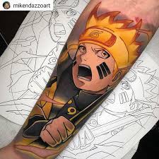 Animeink Hashtag On Instagram Photos And Videos Naruto Tattoo Anime Tattoos Manga Tattoo