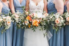❤️️ see more trends & collections ⤵ weddingdressesguide.com. Dusty Blue Orange Wedding Inspiration Burgh Brides A Pittsburgh Wedding Blog