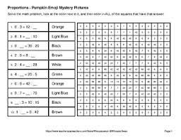Learn some tips so you can help your fourth grader in math. Halloween Proportions Color By Number Math Mystery Pictures