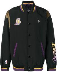 Black And Purple Bomber Jacket Marcelo Burlon County Of Milan Marcelo Burlon X Nba La Lakers Bomber Jacket Farfetch Black Bomber Jacket Marcelo Burlon Athletic Apparel