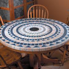 Mediterranean Stone Look Table Pads Vinyl Table Covers Patio Furniture Covers Table Covers
