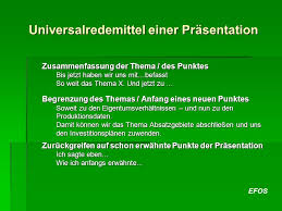 Zum schluß bringt der autor eine zusammenfassung. Die Sprache Der Prasentation Ppt Video Online Herunterladen