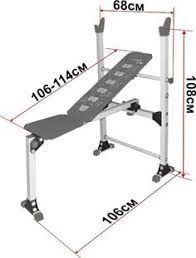 Resultat De Recherche D Images Pour Medidas De Una Banca Para Pesas Maquinas De Gimnasio Diseno De Gimnasio En Casa Gimnasio En Casa