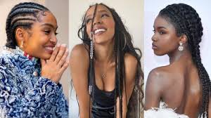 This look really stands out because of her highlights in the front. 37 Goddess Braids Hairstyles Perfect For 2020 Glamour