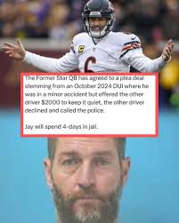 Jay Cutler about to do some hard time