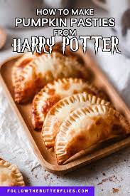 A Magical Recipe For Harry Potter Inspired Pumpkin Pasties Recipe In 2021 Pumpkin Pasties Pumpkin Pasties Recipe Pasties Recipes