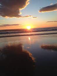 Beautiful Day At The Beach Watching The Sunset Beach Watch Sunset Beach