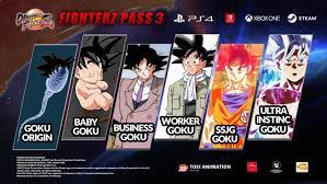 And those new fighters also come with their respective stamp, set of alternative colors and lobby avatars. Fighterz Pass 3 Leaked Dragonballfighterz
