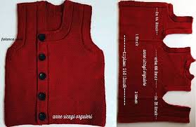 Isterseniz Erkek Bek Icin Orun Istersenizde Kiz Bebek Icin Orun Yandan Dugmeli Ata Yelek Modeli Her Ikisinede Cok Yak Baby Knitting Patterns Erkek Bebek Orgu