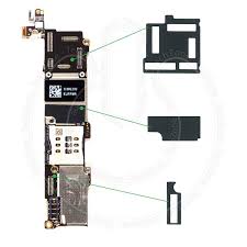 The iphone 5s schematics is largely similar to the iphone 5 due to the design similarities shared between the two handsets. Motherboard Shield Protector Anti Static Heat Sink Sticker Set Iphone 5s 6 6s 7 Ebay