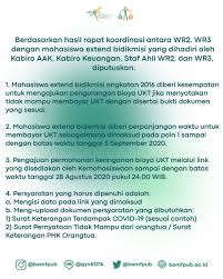 Untuk lebih jelasnya dapat di lihat di bawah ini. Bem Fp Ub 2020 On Twitter 4 Persyaratan Yang Harus Dipenuhi Adalah A Mengisi Data Pada Link Yang Dimaksud B Meng Upload Dokumen Persyaratan Yang Dibutuhkan 1 Surat Keterangan Terdampak Covid 19 Sesuai Contoh