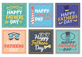 We offer father's day paper greeting cards for classic wish giving with premium embellishments, favorite characters (whether he geeks out over star wars or superman) and surprising features, like cards that play music and sound, pop up and make great keepsakes. Happy Fathers Day Greetings Card 206088 Vector Art At Vecteezy
