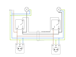 2 bewegungsmelder eine lampe schaltplan testresultate. Wechselschaltung Anschliessen Mit Schaltplan