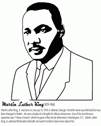 Get this free martin luther king, jr. Martin Luther King Jr Coloring Page For Kids Coloring Home