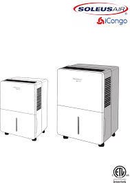 Find many great new & used options and get the best deals for soleus air 70 pint dehumidifier black/grey at the best online prices at ebay! Https Www Manualshelf Com Manual Soleus Air Ds1 70e 101 Use And Care Manual English Html