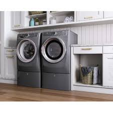 Washer & dryer pedestal / platform with drawers. Electrolux Epwd157stt 15 Laundry Pedestal W Drawer Titanium American Freight Sears Outlet
