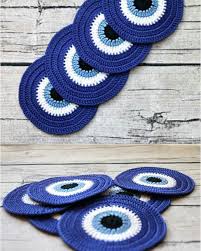 Mavi Boncuk Takda Gel Goren Masaallah Desin Alinti Alinti Pinterest Battaniye Bebekbattaniyesi Orgubatta Crochet Crochet Coasters Crochet Eyes